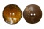 Деревянные украшения для рукоделия пуговицы "Кокос" #4 - купить в Арзамасе. Цена: 66.23 руб.
