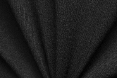 Ткань костюмная 21699 1144/1178, 236 гр/м2, шир.150см, цвет чёрный - купить в Арзамасе. Цена 455.40 руб.