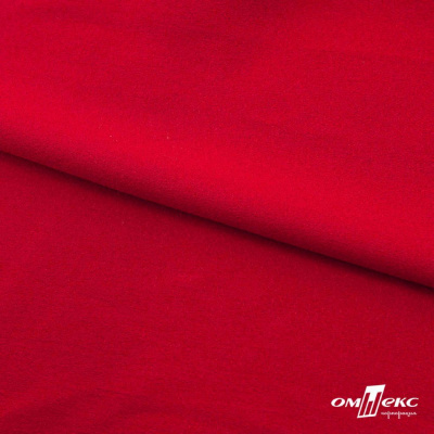 Ткань плательная Креп Рибера, 100% полиэстер,120 гр/м2, шир. 150 см, цв. Красный - купить в Арзамасе. Цена 142.30 руб.