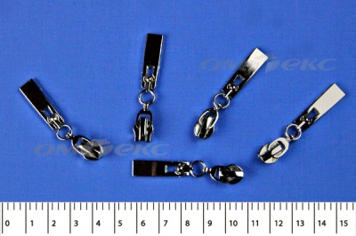 Слайдер декоративный, металлический №1/спираль Т7/никель - купить в Арзамасе. Цена: 6.29 руб.
