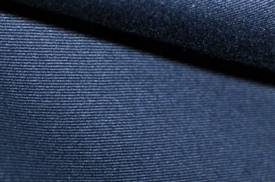 Ткань костюмная 8874/3, цвет темно-синий, 100% полиэфир - купить в Арзамасе. Цена 433.60 руб.