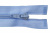 Спиральная молния Т5 351, 40 см, автомат, цвет св.голубой - купить в Арзамасе. Цена: 13.03 руб.