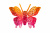 Бабочка декоративная пластиковая #10 - купить в Арзамасе. Цена: 7.09 руб.