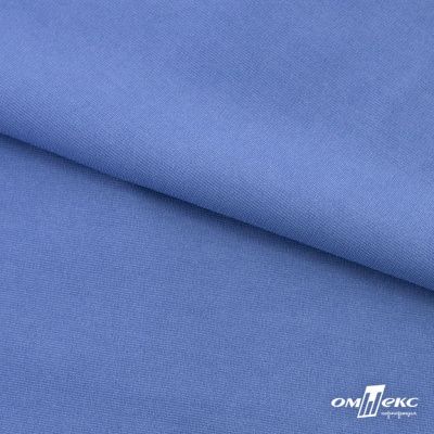 Трикотажное полотно Джерси Понте-де-Рома, 95% / 5%, 150 см, 290гм2, цв. серо-голубой, м - купить в Арзамасе. Цена 297 руб.