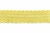 Тесьма кружевная 0621-1212А, шир. 45 мм/уп. 20+/-1 м, цвет 017-жёлтый - купить в Арзамасе. Цена: 1 033.32 руб.