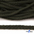 Шнур плетеный d-6 мм круглый, 70% хлопок 30% полиэстер, уп.90+/-1 м, цв.1075-хаки - купить в Арзамасе. Цена: 588 руб.