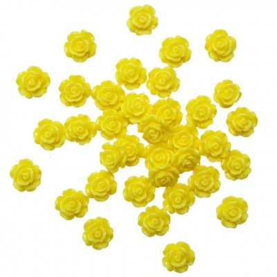 Декоративные элементы для творчества из пластика/розы в ассортименте - купить в Арзамасе. Цена: 0.58 руб.