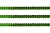 Пайетки "ОмТекс" на нитях, SILVER-BASE, 6 мм С / упак.73+/-1м, цв. 4 - зеленый - купить в Арзамасе. Цена: 484.77 руб.