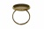 Заготовка для рукоделия металлическая фигурная для кольца 15мм - купить в Арзамасе. Цена: 7.44 руб.