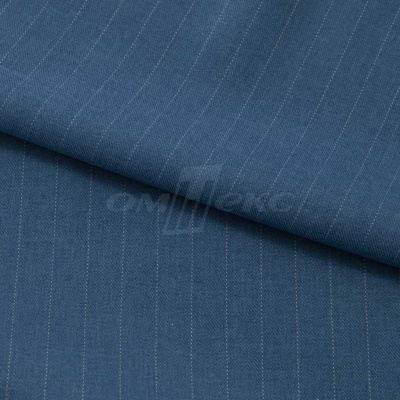 Костюмная ткань "Жаклин", 188 гр/м2, шир. 150 см, цвет серо-голубой - купить в Арзамасе. Цена 426.49 руб.