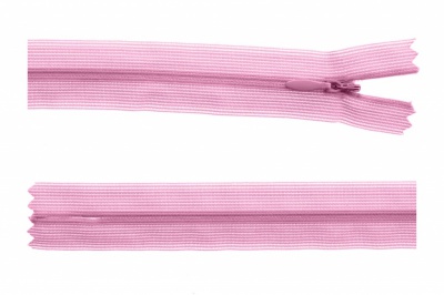 Молния потайная Т3 513, 60 см, капрон, цвет св.розовый - купить в Арзамасе. Цена: 10.13 руб.