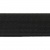 Резинка 25 мм Тканая, 13,75 гр/п.м, (бобина 25 +/-0,5 м) - черная  - купить в Арзамасе. Цена: 11.67 руб.