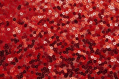 Сетка с пайетками №18, 188 гр/м2, шир.130см, цвет красный - купить в Арзамасе. Цена 371 руб.