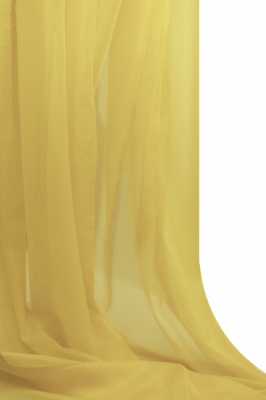 Портьерный капрон 12-0826, 47 гр/м2, шир.300см, цвет св.жёлтый - купить в Арзамасе. Цена 137.27 руб.