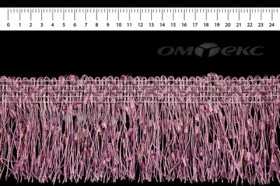 011-фиолет, Бахрома арт.001 шир.10см (упак.12+/-0,5м) - купить в Арзамасе. Цена: 1 213.44 руб.