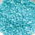 0404-5146-Полубусины пластиковые круглые "ОмТекс", 6 мм, (уп.50гр=840+/-5шт), цв.086-бл.бирюза - купить в Арзамасе. Цена: 63.86 руб.