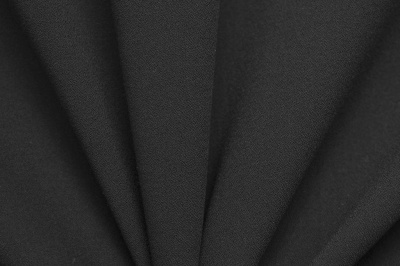 Костюмная ткань с вискозой "Бриджит", 210 гр/м2, шир.150см, цвет чёрный - купить в Арзамасе. Цена 570.73 руб.