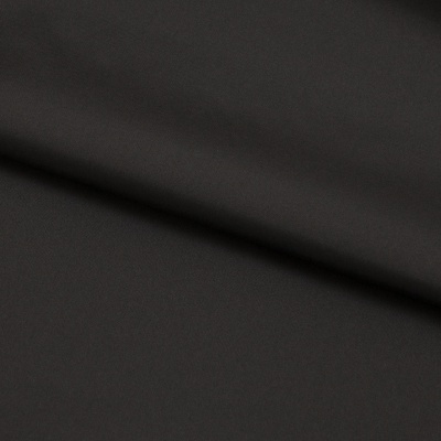 Курточная ткань Дюэл (дюспо), PU/WR/Milky, 80 гр/м2, шир.150см, цвет чёрный - купить в Арзамасе. Цена 141.80 руб.