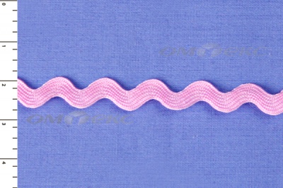 Тесьма плетеная "Вьюнчик"/бл.розовый - купить в Арзамасе. Цена: 37.25 руб.