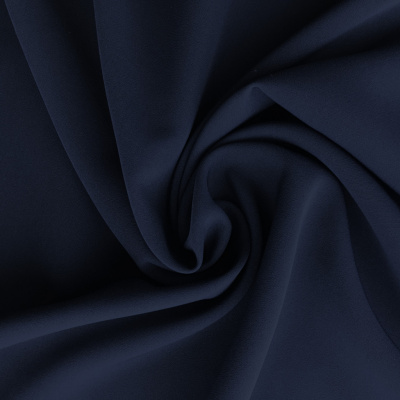 Костюмная ткань "Элис", 220 гр/м2, шир.150 см, цвет т.синий - купить в Арзамасе. Цена 311.15 руб.