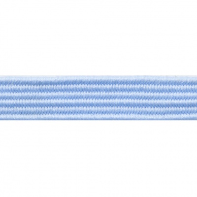 Резиновые нити с текстильным покрытием, шир. 6 мм ( упак.30 м/уп), цв.- 108-голубой - купить в Арзамасе. Цена: 155.22 руб.