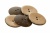 Деревянные украшения для рукоделия пуговицы "Кокос" #2 - купить в Арзамасе. Цена: 33.11 руб.